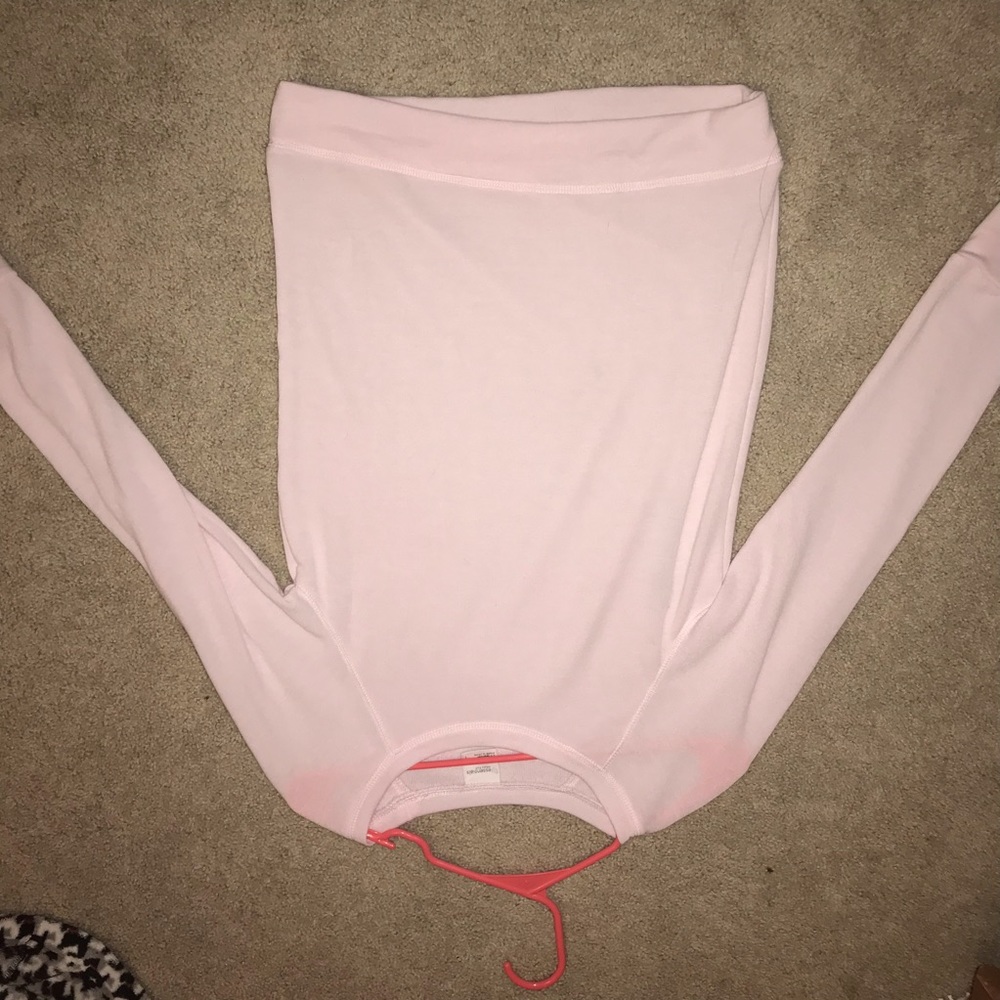 Pink long sleeve girls